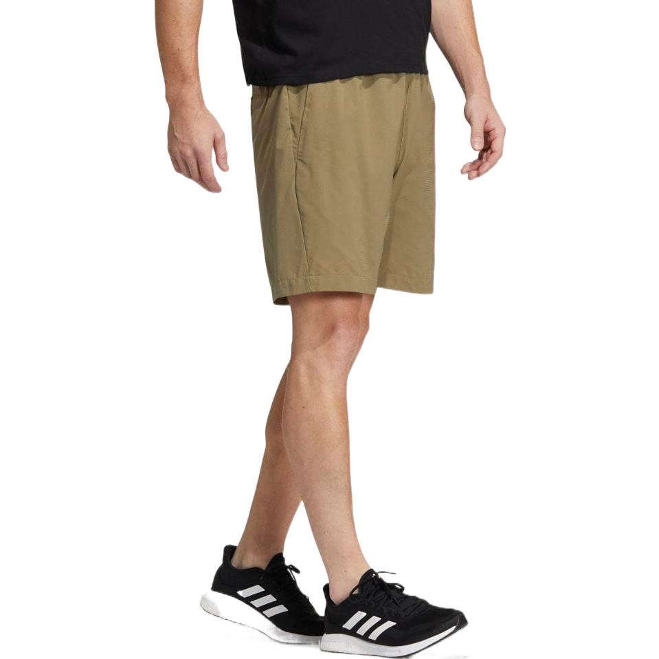 adidas Solid Color Straight Casual Shorts Japanese Version Men's Olive HD0025