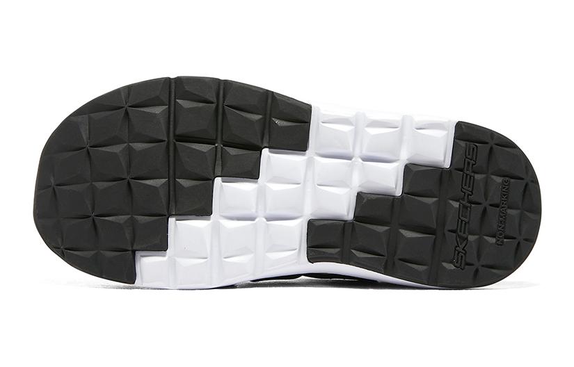 (GS) Skechers C-Grip Sandal 'Black Lime' 406525L-BKLM