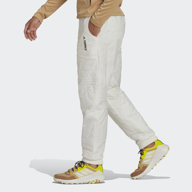 adidas Terrex Outdoor Stay Warm Bundle Feet Sports Pants/Trousers/Joggers White GQ3681