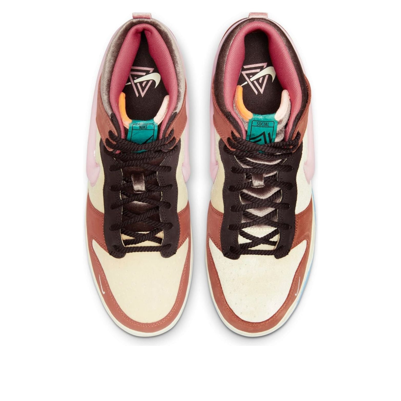 Nike x Social Status Dunk Mid 'Chocolate Milk' DJ1173-700