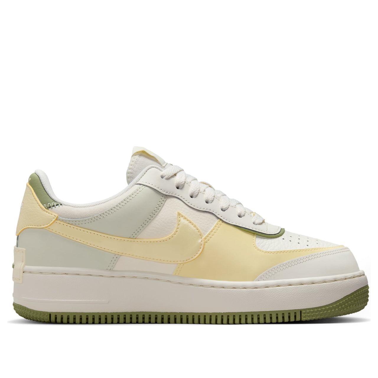 (WMNS) Nike Air Force 1 Shadow 'Pale Ivory Oil Green' FN6335-101