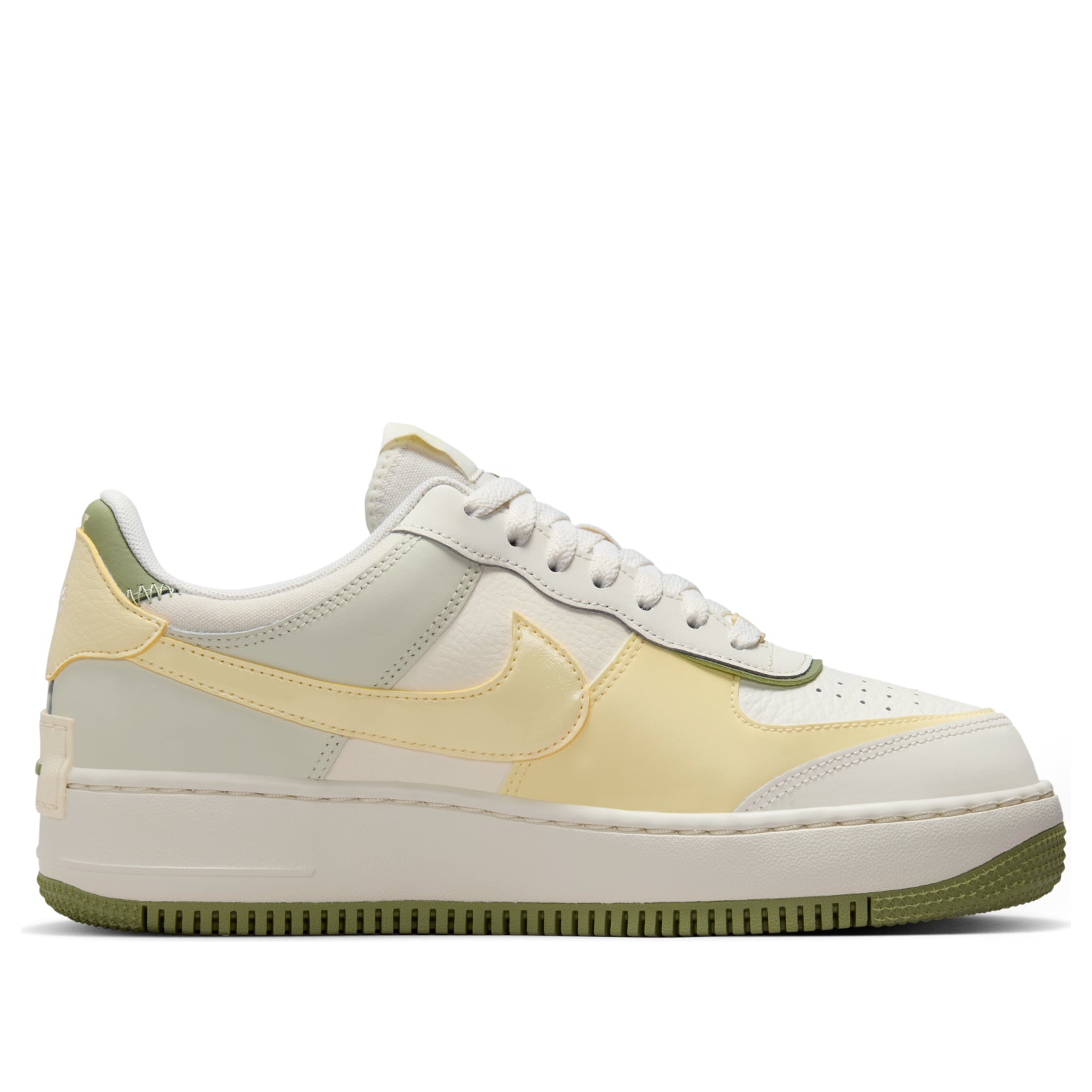 (WMNS) Nike Air Force 1 Shadow 'Pale Ivory Oil Green' FN6335-101