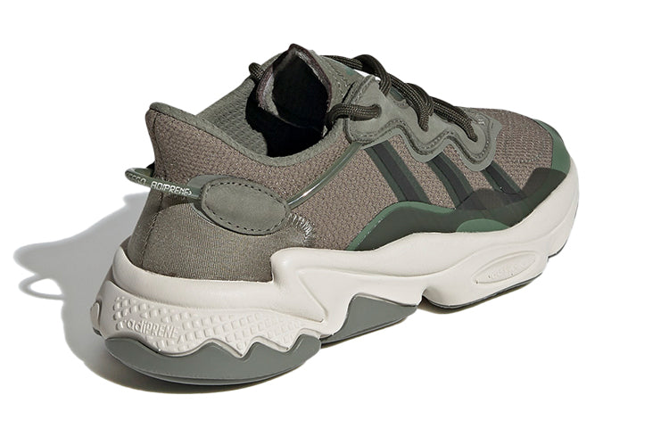 (GS) adidas originals Ozweego J 'Grey Green' FV2965