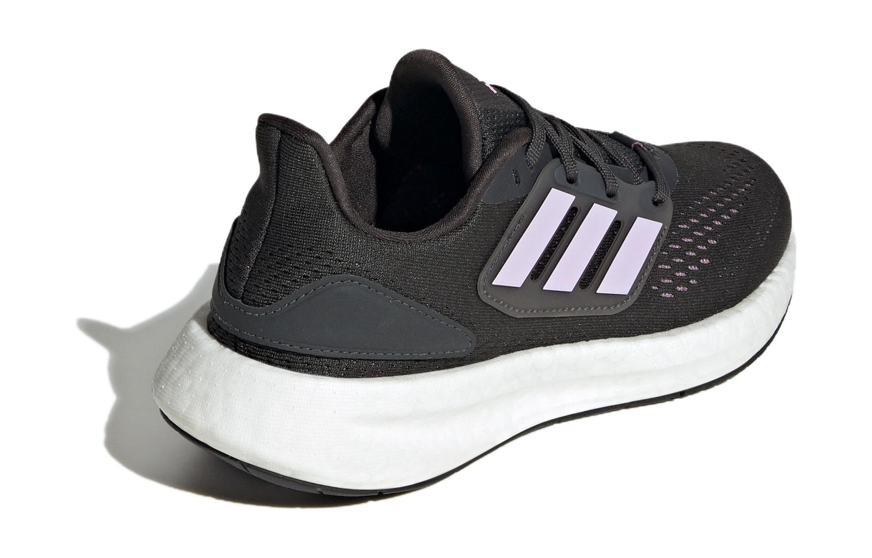 (GS) adidas PureBoost 22 Running Boost Primeknit 'Carbon Bliss Lilac' IF5550