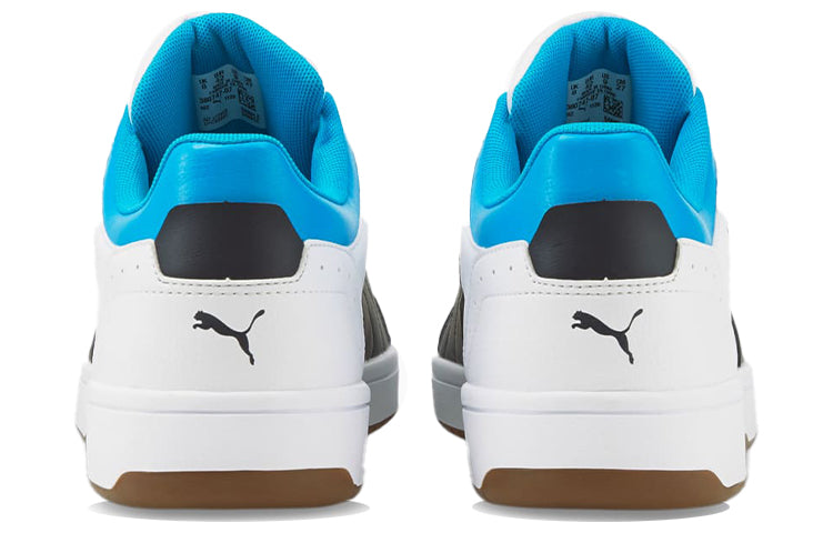 PUMA Unisex Rebound Joy Low-Top Sneakers White/Blue/Black 380747-07
