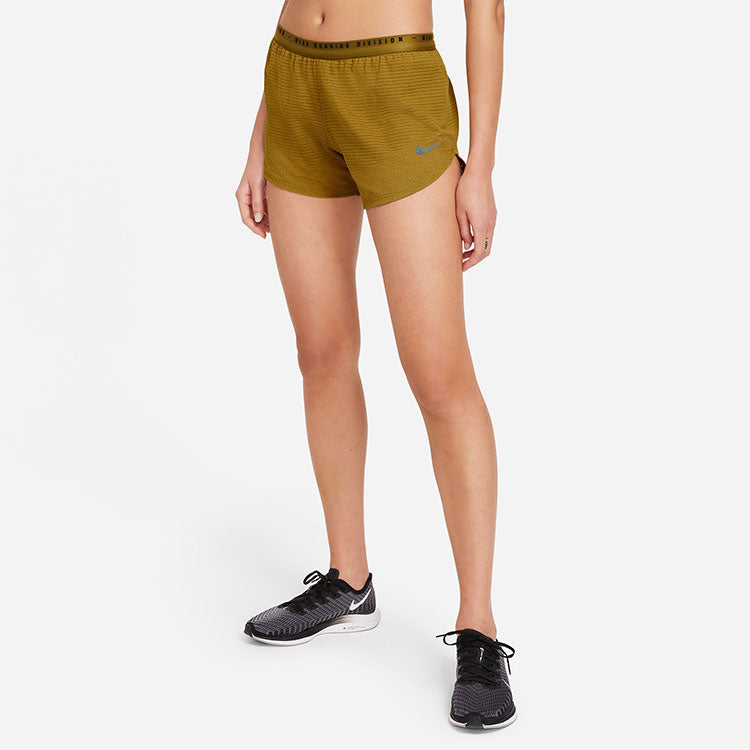 (WMNS) Nike Engineered Quick Dry Knitting Sports Shorts Green DC5244-318