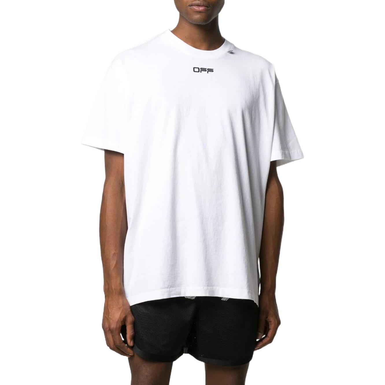 Off-White Caravaggio Arrow SS Over Tee OWKC038S20-5004-WH