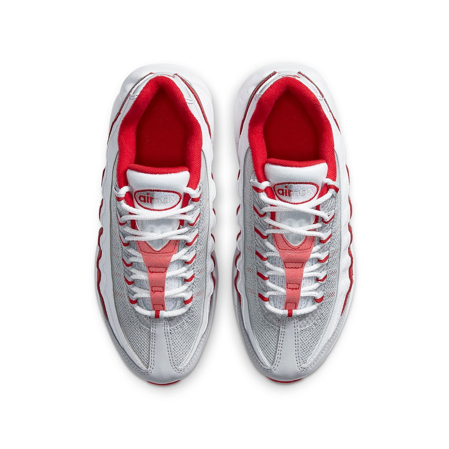 (GS) Nike Air Max 95 Recraft 'Grey Fog Hyper Red' CJ3906-004