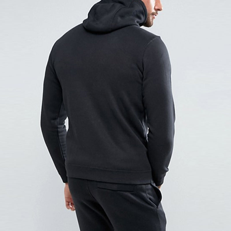 Nike Casual Sports Solid Color Zipper hoodie Jacket Black BV2645-010