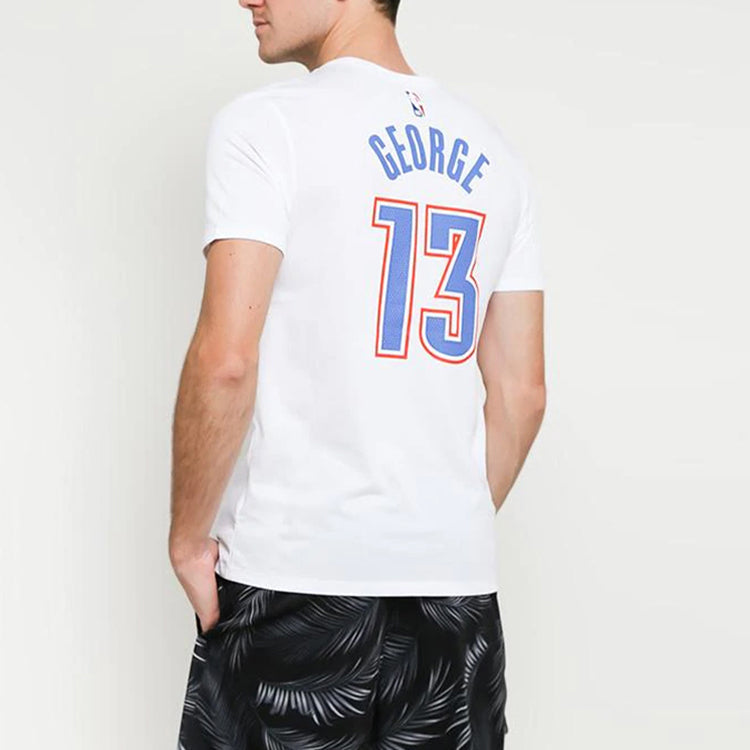Nike Thunder Paul George Short Sleeve White 870797-108