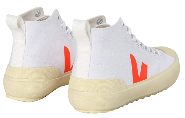 Veja Nova HT Canvas 'White Orange Fluo Butter Sole' NT012163