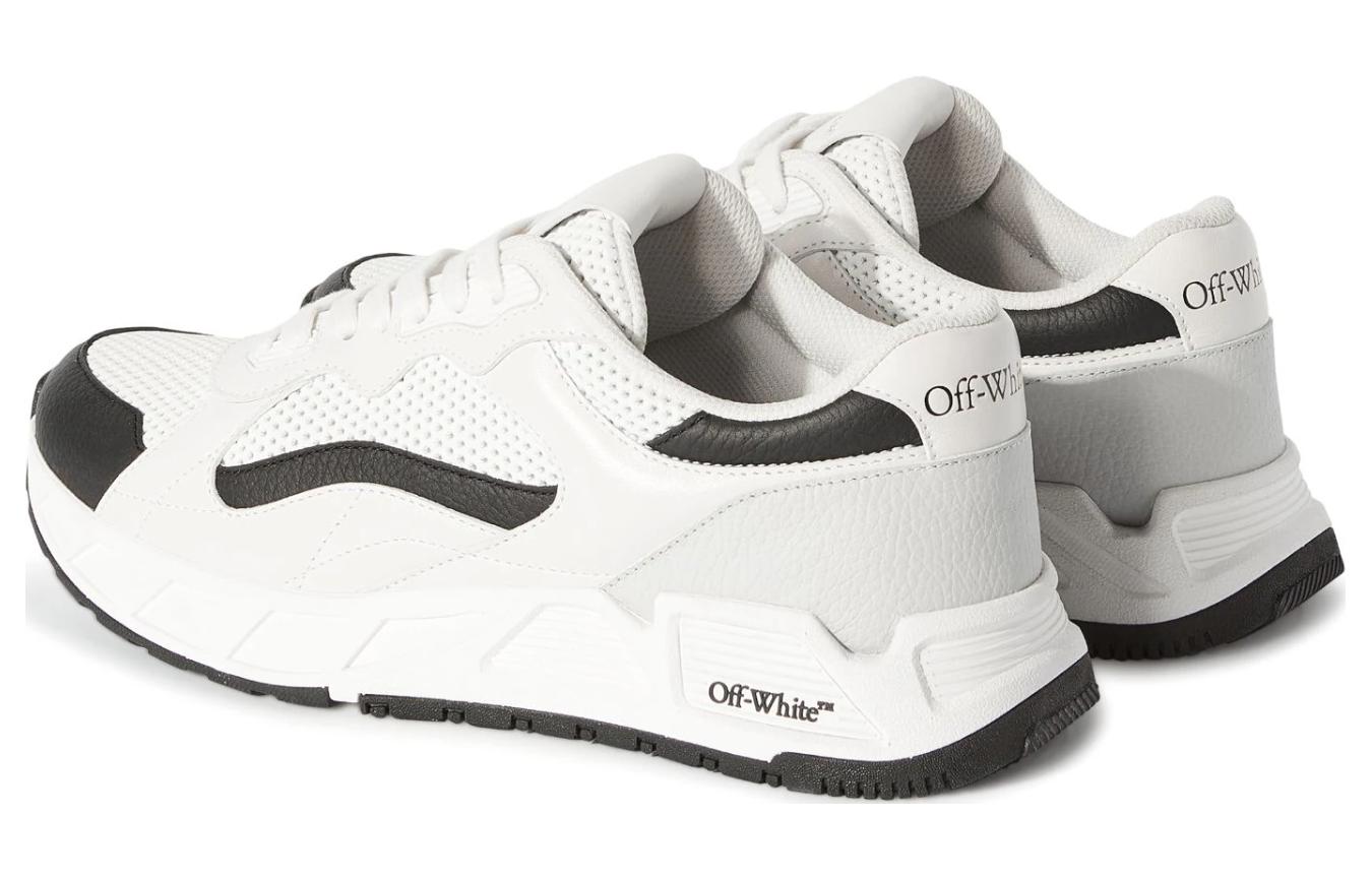 Off-White Runner B 'White Black' OMIA289F23LEA0010110
