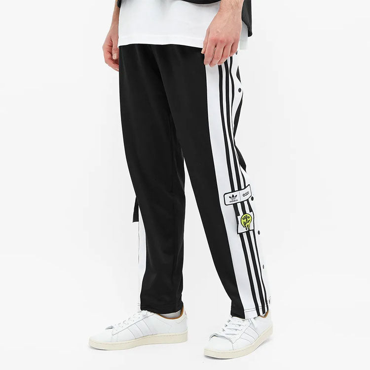 adidas originals x 032C Crossover Adibreak Side Sports Casual Long Pants Black GK5094