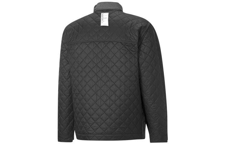 PUMA x Michael Lau Crossover Cardigan Casual Sports Reversible Jacket Black 530354-01