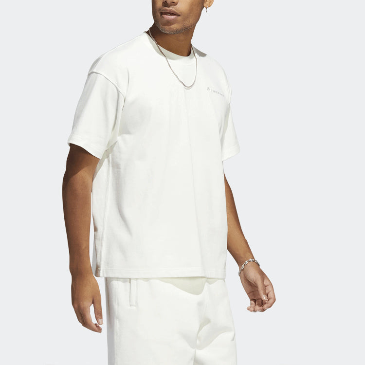 adidas x Pharrell Basic Sports T-Shirt 'White' HF9958