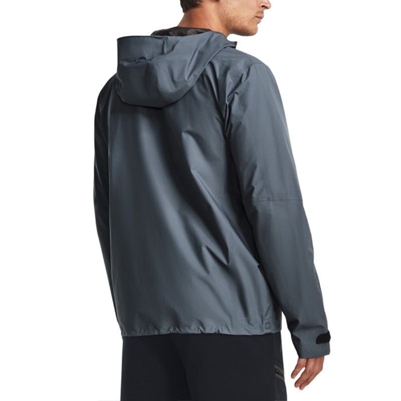 Under Armour Stretch Woven Windbreaker Jacket 'Grey Blue' 1369994-002