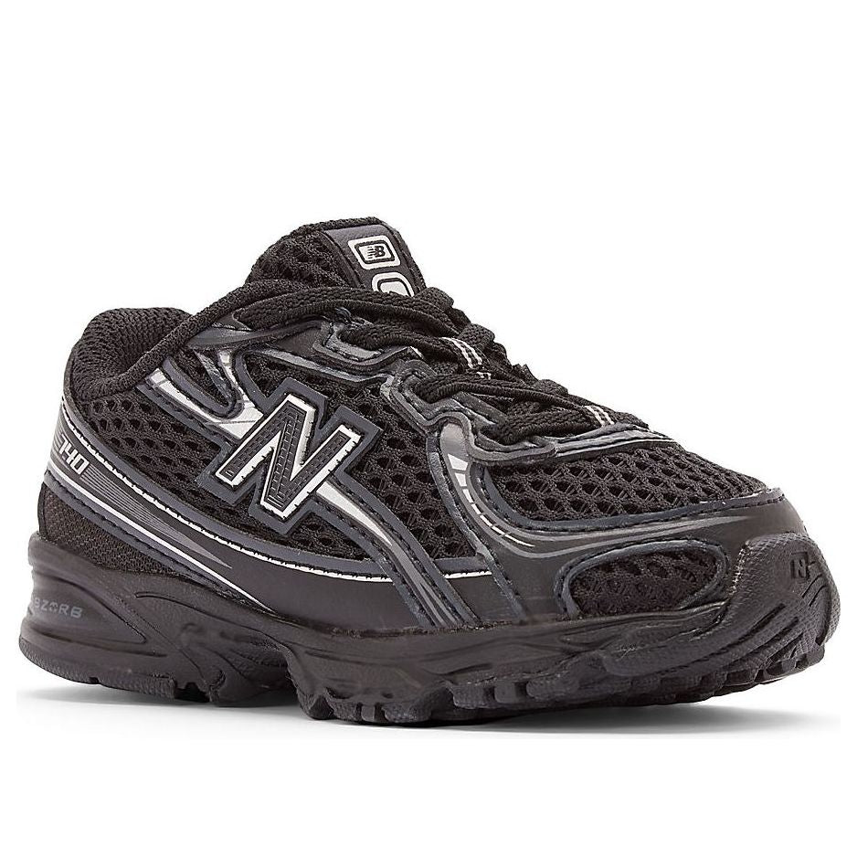 (TD) New Balance 740 Bungee Lace 'Black Silver Metallic' IZ740BM