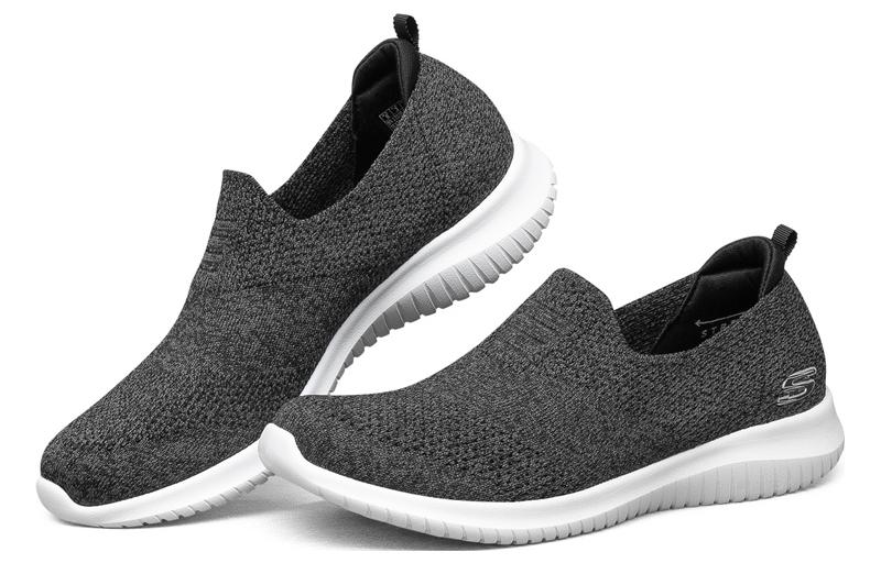 (WMNS) Skechers Ultra Flex 1.0 'Black' 13106-BLK