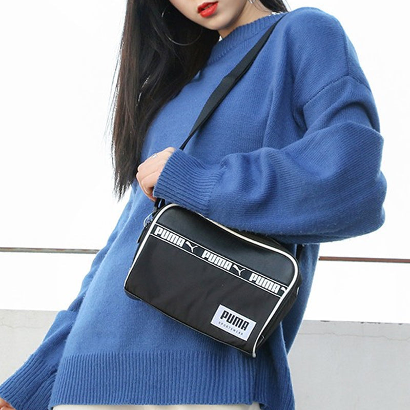 PUMA Campus Reporter Shoulder Bag 'Black' 077843-01