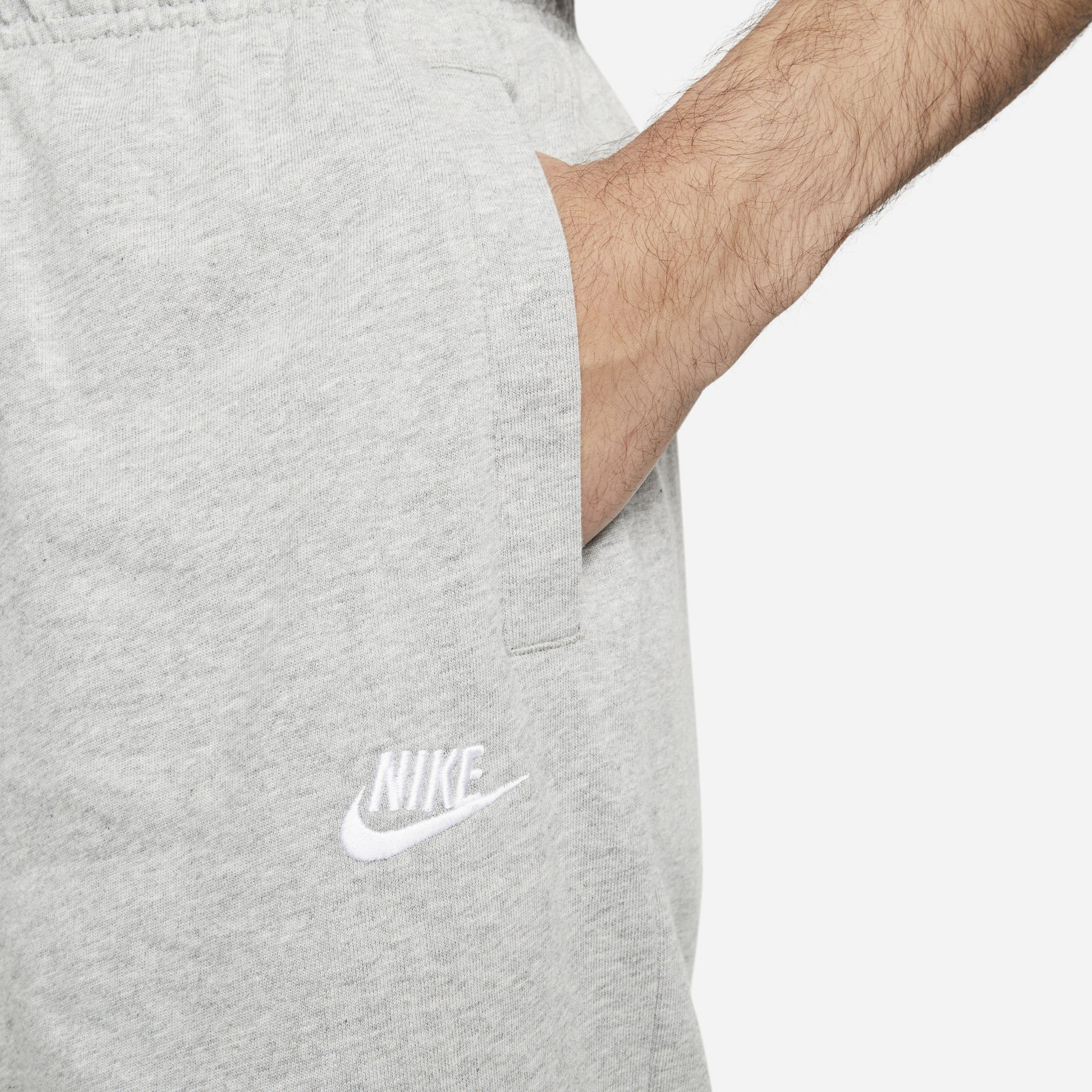 Nike Sportswear Club Shorts Asia Sizing 'Light Grey' BV2773-063