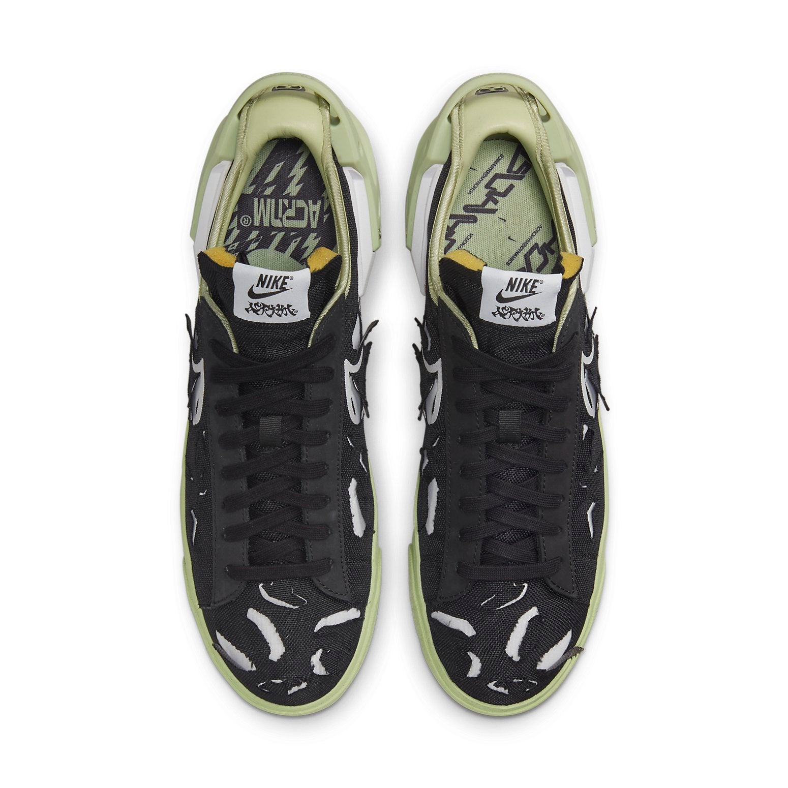 Nike Acronym x Blazer Low 'Black Olive Aura' DO9373-001
