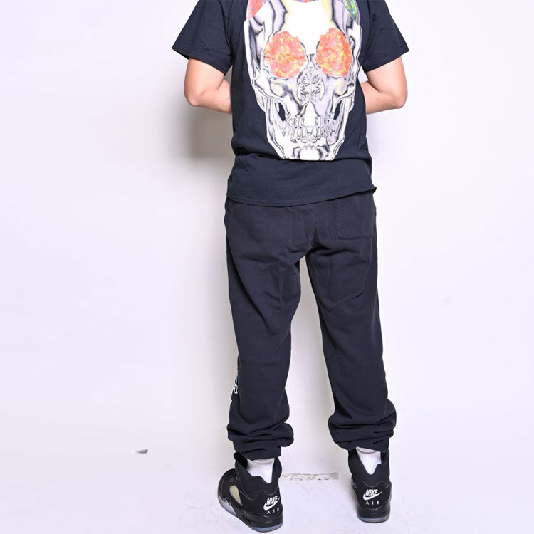 Travis Scott Cactus Jack x JACKBOYS Mask On Sweatpants 'Black' TC-300