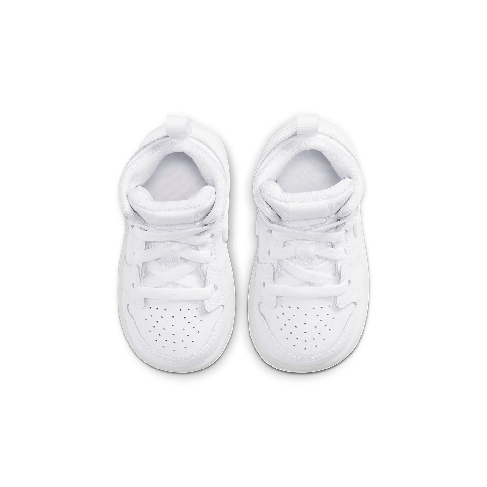 (TD) Air Jordan 1 Mid 'Triple White' 640735-130