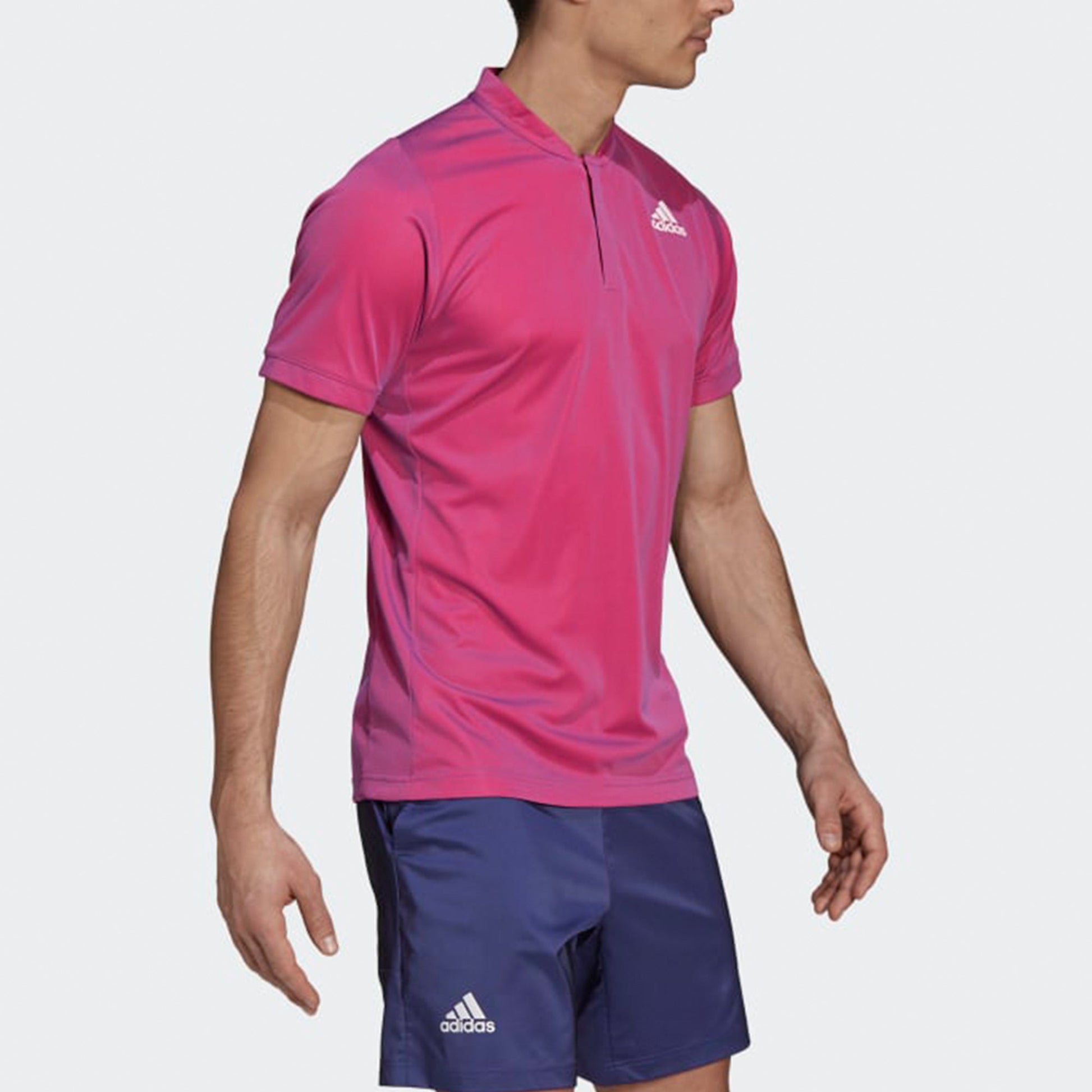 adidas Sports Tennis Casual Short Sleeve Polo Shirt Red GH7699