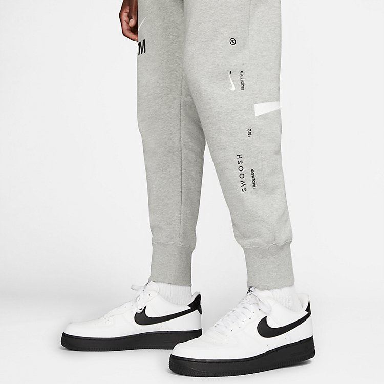 Nike Sportswear Swoosh Sweatpants 'Grey' DD6001-063