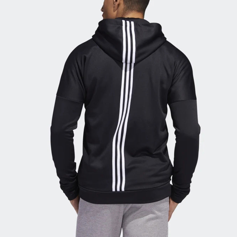 adidas Windproof Sports Hooded Jacket Black FS6895