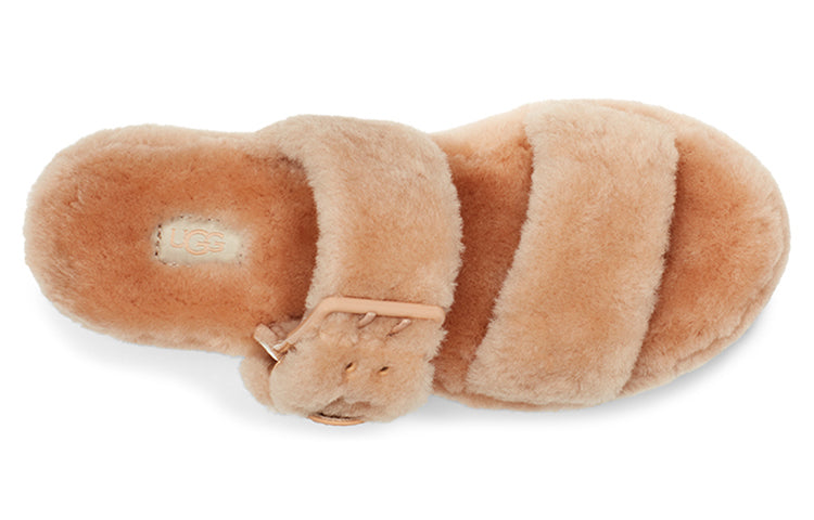 (WMNS) UGG Buckle Light Brown Sandals 1111232-BNZ