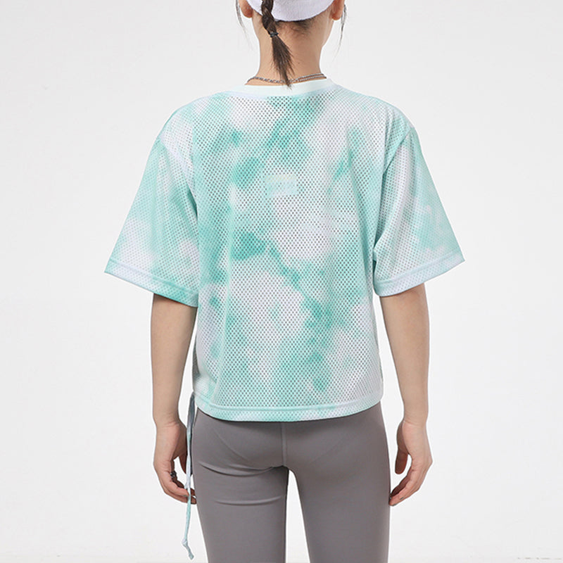 (WMNS) Nike Sportswear Icon Clash Printing Round-neck Green CZ9325-342