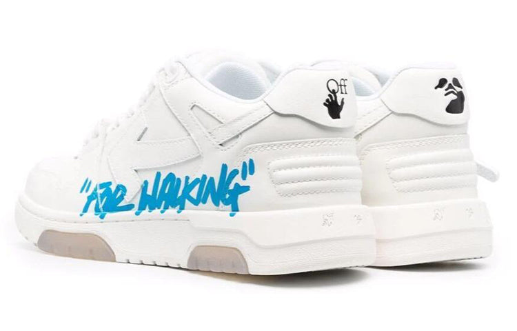 (WMNS) Off-White Out of Office 'OOO' Low-Top Running Shoes White/Blue OWIA259F21LEA0020101