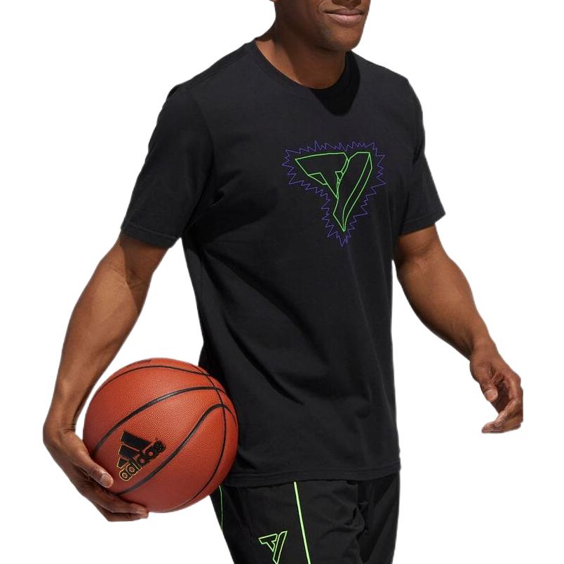 adidas Trae Graphic Tee 'Black' HZ1210