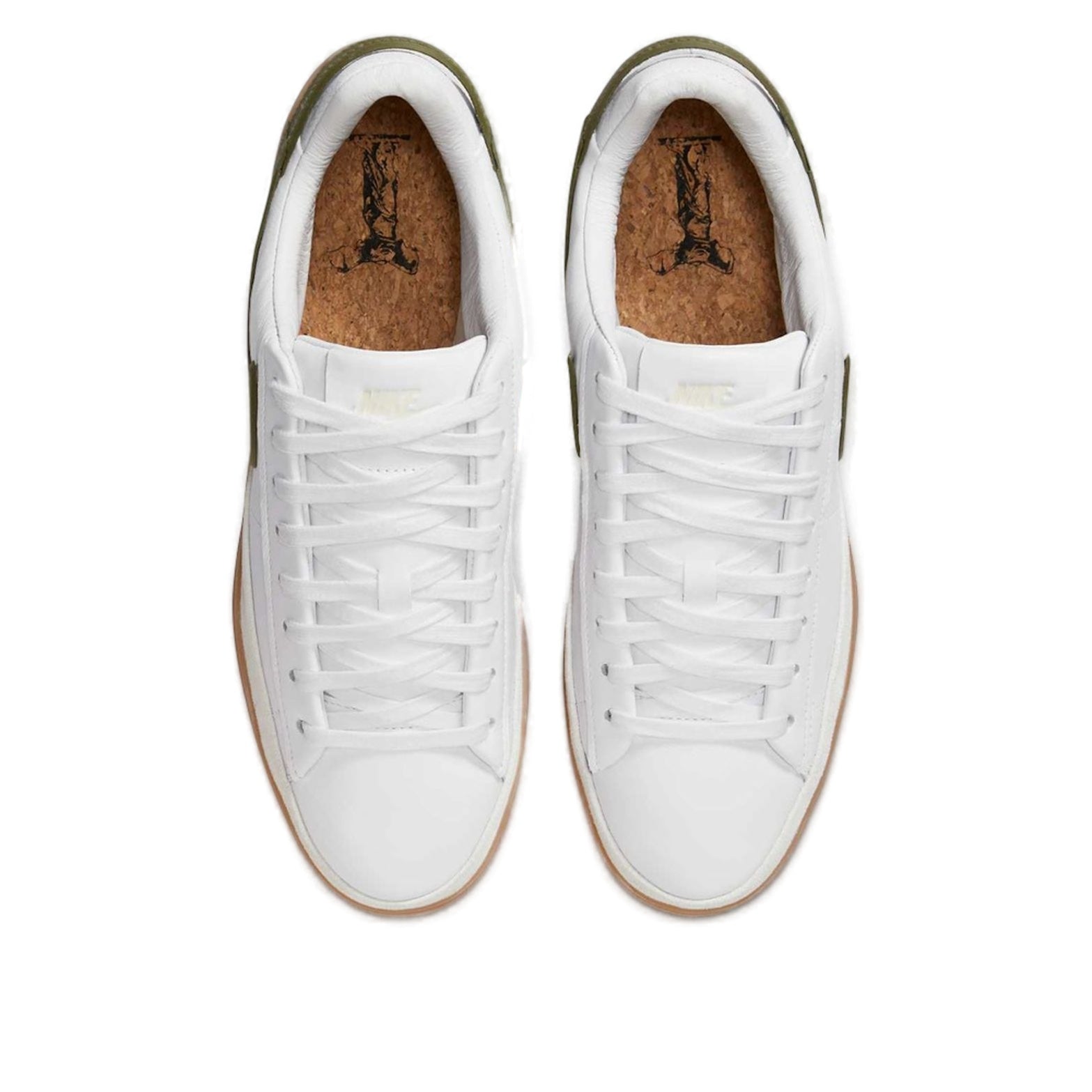 Nike Blazer Phantom Low 'White Medium Olive Gum' HF3119-103