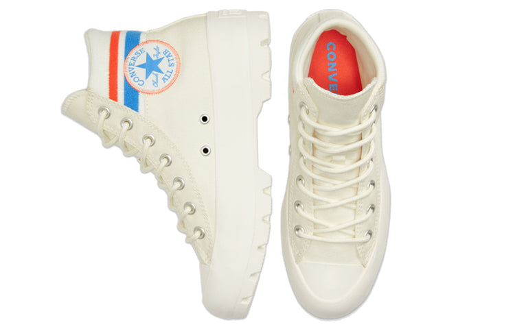 (WMNS) Converse Lugged Varsity Chuck Taylor All Star Thick Sole Creamy Sneakers 567160C