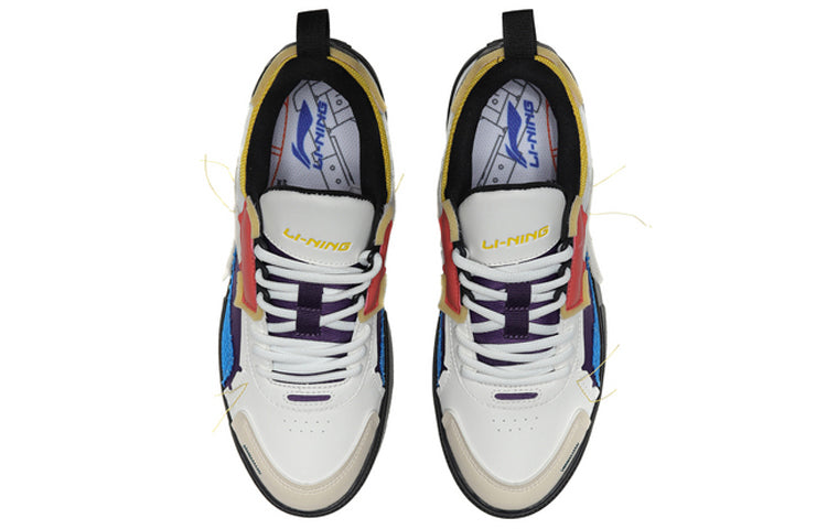 (WMNS) Li-Ning Counterflow GouXu 'White Purple yellow' AGCQ382-3