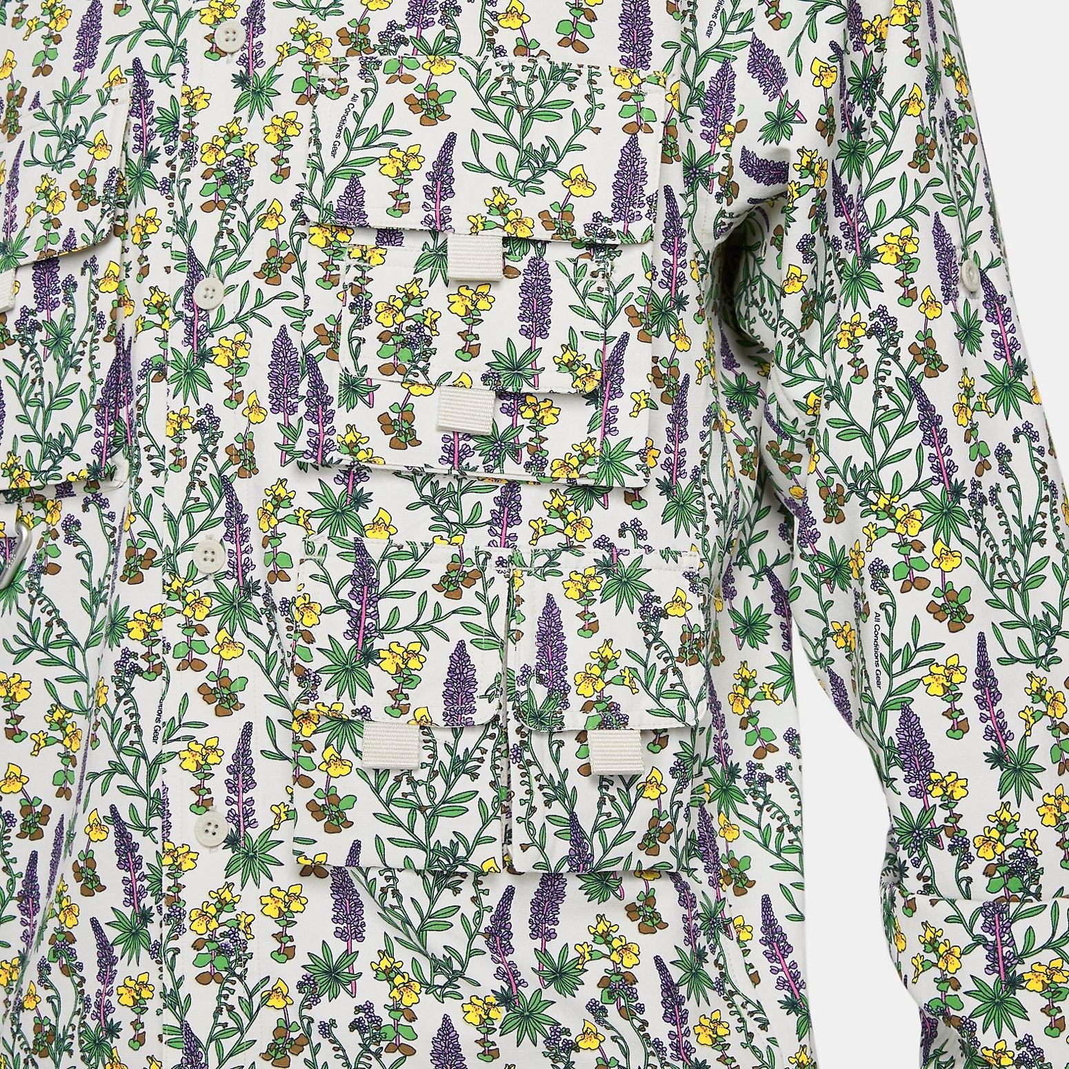 Nike Dri-FIT ACG UV Allover Print Top 'Snowgrass - Light Bone' DN3941-072