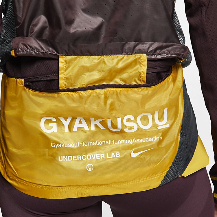 (WMNS) NikeLab Gyakusou W Transform Top 'Gold Dart Deep Burgundy Dk Smoke Grey' BQ3243-711