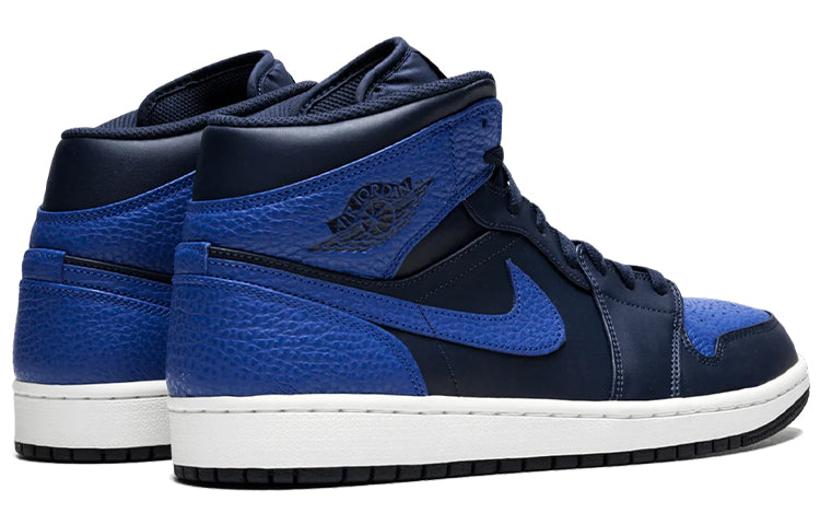 Air Jordan 1 Retro Mid 'Obsidian Royal' 554724-412