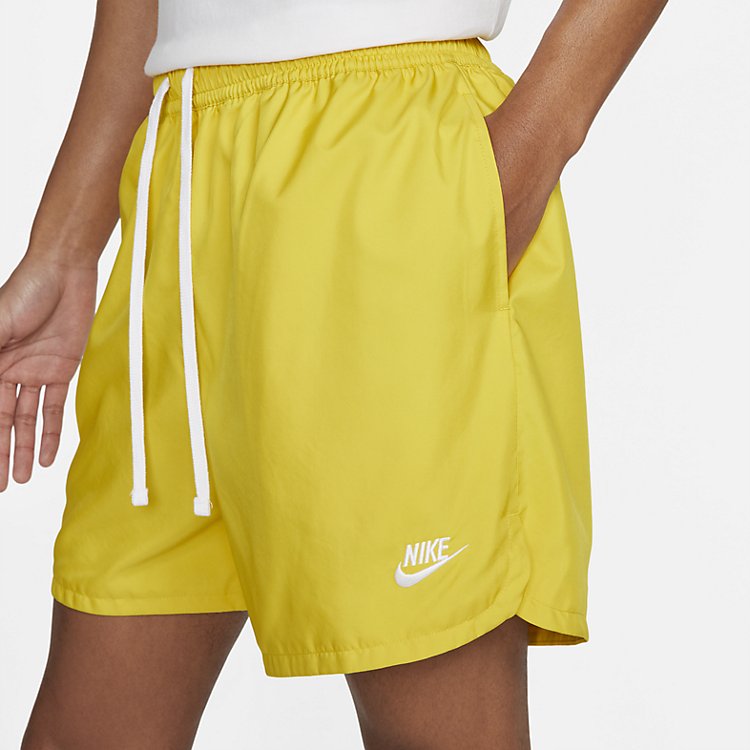 Nike Sportswear Sport Essentials Woven Lined Flow Shorts 'Opti Yellow' DM6829-709