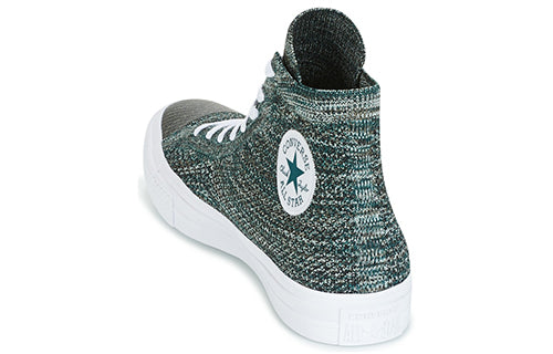 Converse Nike x Chuck Taylor All Star Flyknit High 'Dark Atomic Teal Igloo' 157509C