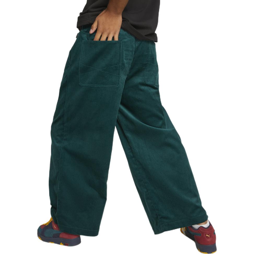 PUMA Uptown Oversized Trousers 'Green' 535810-24
