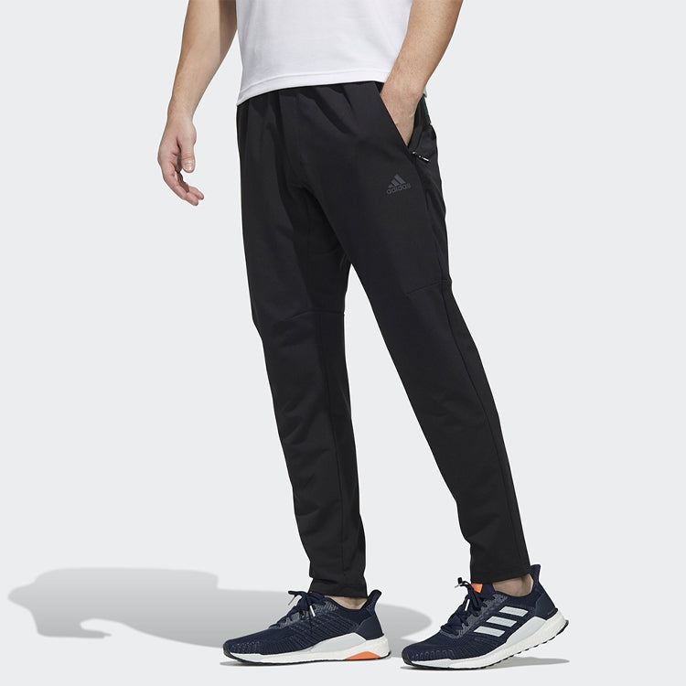 Men's adidas O1 Pnt Wv Sports Stylish Black Pants FM9374
