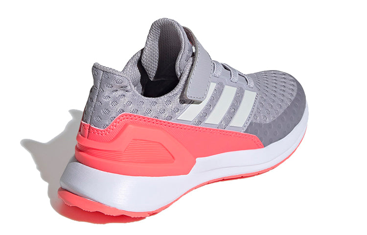 (GS) adidas Rapidarun Grey/Pink FV4034