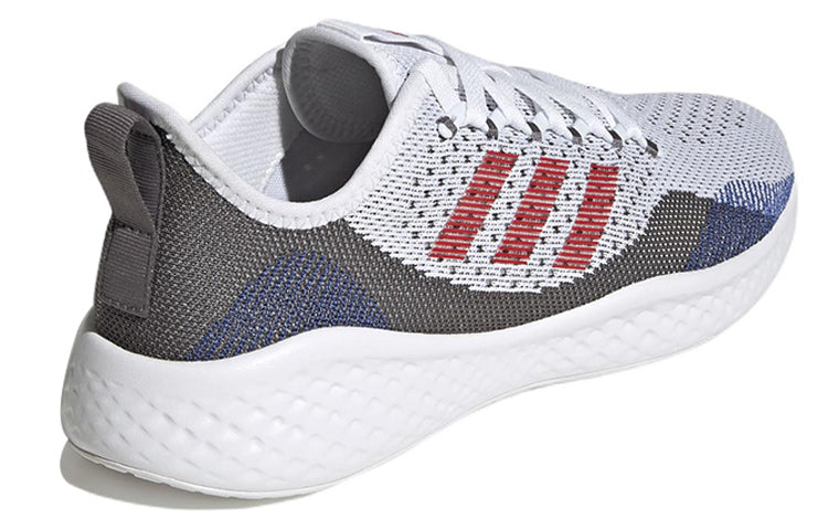 adidas Fluidflow 2.0 Running Shoes 'White / Vivid Red' GW4013