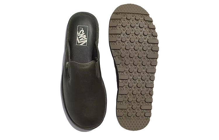 Vans Mountain Mule Vansguard Leather Shoes 'Green' VN000BWHOLV