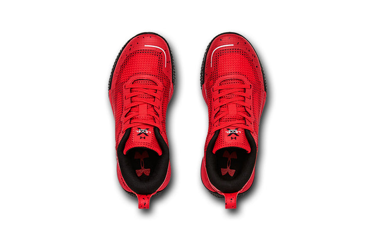 (PS) Under Armour X Level Mainshock AL Splatter 'Black Red' 3022524-600