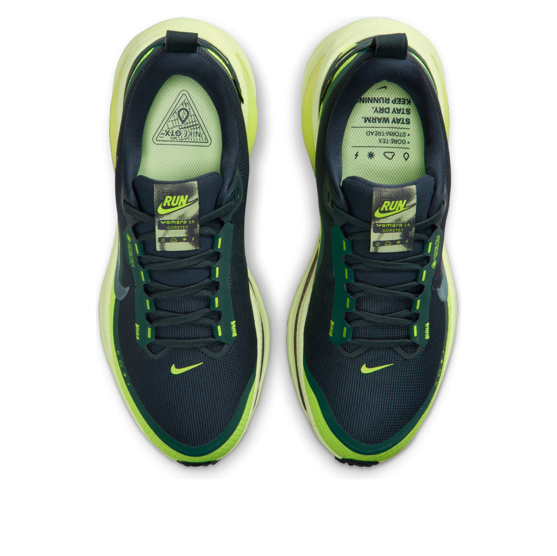(WMNS) Nike Vomero 18 Gore-Tex 'Seaweed Light Liquid Lime Cyber' HQ7002-300
