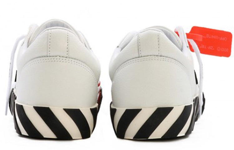 Off-White Vulcanized Low 'White Black' OMIA085F19D680010110